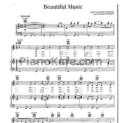 Ноты Barry Manilow - Beautiful music - предпросмотр