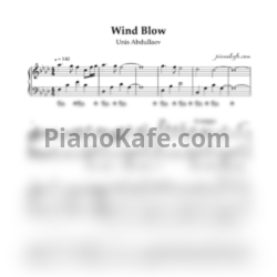 Ноты Unis Abdullaev - Wind Blow - предпросмотр