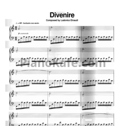 Ноты Ludovico Einaudi - Divenire - предпросмотр