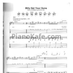 Ноты Bon Jovi - Blaze of glory (Книга для гитары)