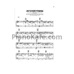 Ноты 98 Degrees - My everything - предпросмотр