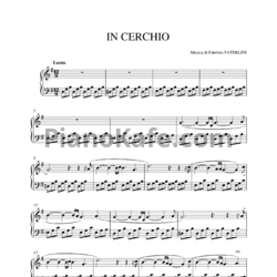 Ноты Fabrizio Paterlini - In cerchio - предпросмотр