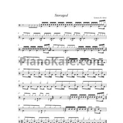 Ноты System of a Down - Storaged - предпросмотр