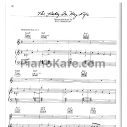 Ноты Michael Jackson - The lady in my life - предпросмотр