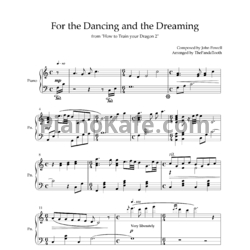 Ноты John Powell - For the dancing and the dreaming - предпросмотр