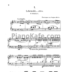 Ноты Франц Шуберт - 30 мелодий Шуберта - предпросмотр