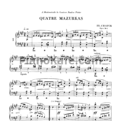 Ноты Фредерик Шопен - Полное собрание сочинений №10. Мазурки. Редакция Падеревский - предпросмотр