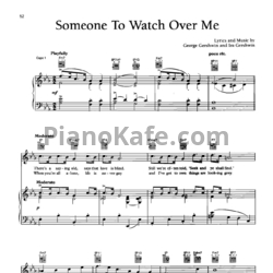 Ноты Linda Ronstadt and Nelson Riddle Orchestra - Someone to watch over me - предпросмотр