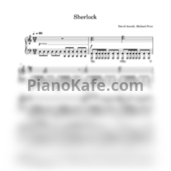 Ноты David Arnold, Michael Price - Sherlock - предпросмотр