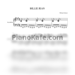 Ноты Michael Jackson - Billie Jean (Версия 3) - предпросмотр