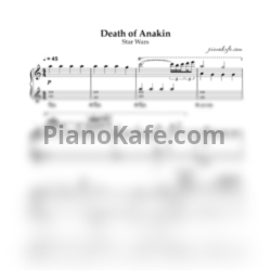 Ноты Lucas King - Death of Anakin (Piano cover)