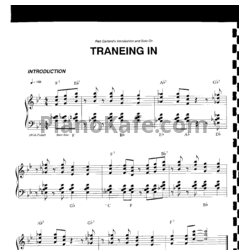 Ноты Red Garland - Traneing in (Piano solo) - предпросмотр
