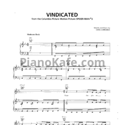 Ноты Dashboard Confessional - Vindicated
