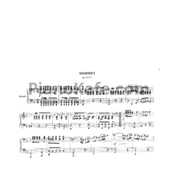 Ноты Франц Шуберт - Полонез для фортепиано в 4 руки (Op. 61, №1) - предпросмотр