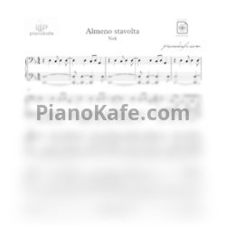 Ноты Nek - Almeno stavolta - предпросмотр