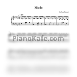 Ноты Sofiane Pamart - Miedo - предпросмотр