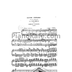 Ноты Камиль Стамати - Grande fantaisie sur 'La somnambule' (Op. 13) - предпросмотр