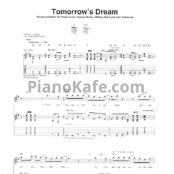 Ноты Black Sabbath - Tomorrow's dream (Guitar tabs & Voice) - предпросмотр
