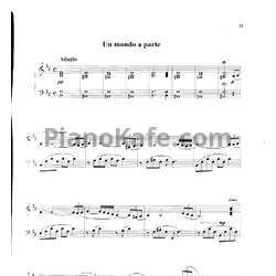 Ноты Ludovico Einaudi - Un mondo a parte - предпросмотр