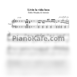 Ноты Eddie Murphy & Antonio - Livin la vida loca