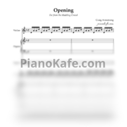 Ноты Craig Armstrong - Opening "Far from the Madding Crowd" - предпросмотр