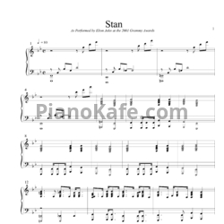Ноты Elton John - Stan - предпросмотр