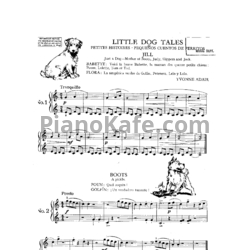Ноты Yvonne Adair - Little dog tales