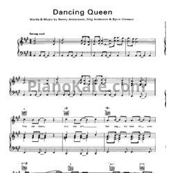 Ноты Abba - Gold greatest hits - предпросмотр