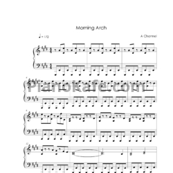 Ноты Mirana Kawano - Morning arch