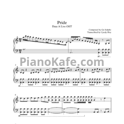 Ноты Go Sakabe - Pride - предпросмотр