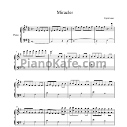 Ноты Egor Isaev - Miracles