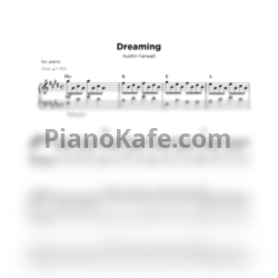 Ноты Austin Farwell - Dreaming - предпросмотр