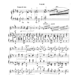 Ноты С. Василенко - Вальс (Редакция П. Нечепоренко) - предпросмотр