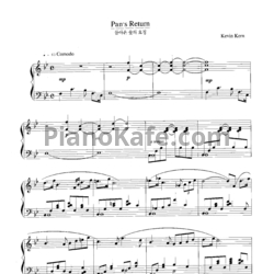 Ноты Kevin Kern - Pan's return - предпросмотр