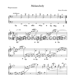 Ноты Alexey Kosenko - Melancholy