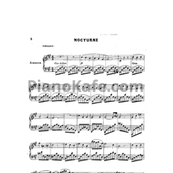 Ноты Peter Cavallo - Nocturne - предпросмотр