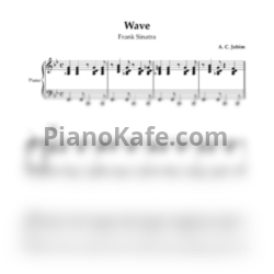 Ноты Frank Sinatra - Wave - предпросмотр