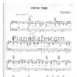 Ноты LeAnn Rimes - Cryin time - предпросмотр