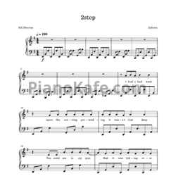 Ноты Ed Sheeran feat. Lil Baby - 2step - предпросмотр