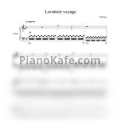 Ноты Sinitana - Lavender Voyage - предпросмотр