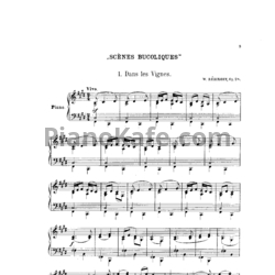 Ноты Владимир Ребиков - Буколические сцены (Op. 28) - предпросмотр