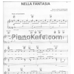 Ноты Ennio Morricone - Nella fantasia - предпросмотр