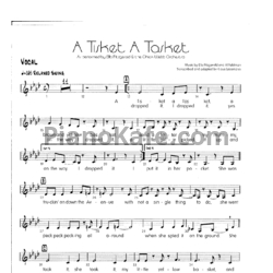 Ноты Ella Fitzgerald - A-tisket a-tasket - предпросмотр