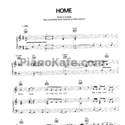 Ноты Simply Red - Home