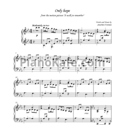 Ноты Switchfoot - Only hope