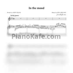 Ноты Glenn Miller - In the mood - предпросмотр