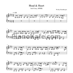 Ноты Joel Corry x MNEK - Head & heart