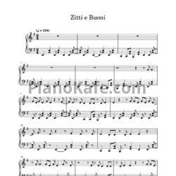 Ноты Maneskin - Zitti E Buoni (Italy) - предпросмотр