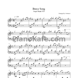 Ноты Aoi Tada - Brave song