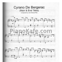 Ноты Jean-Claude Petit - Cyrano de bergerac (Main & end titles)